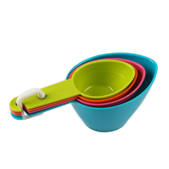 Colorful 4Pcs Measuring Cups - bakeware bake house kitchenware bakers supplies baking