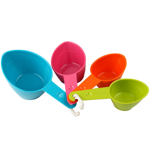Colorful 4Pcs Measuring Cups - bakeware bake house kitchenware bakers supplies baking