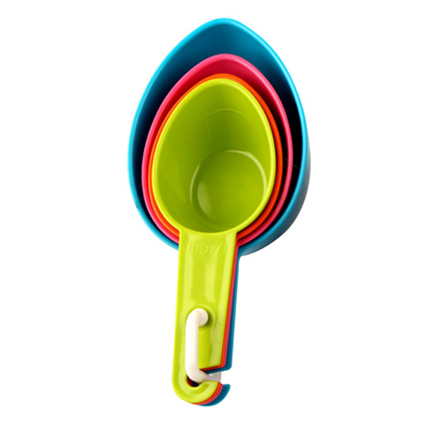Colorful 4Pcs Measuring Cups - bakeware bake house kitchenware bakers supplies baking