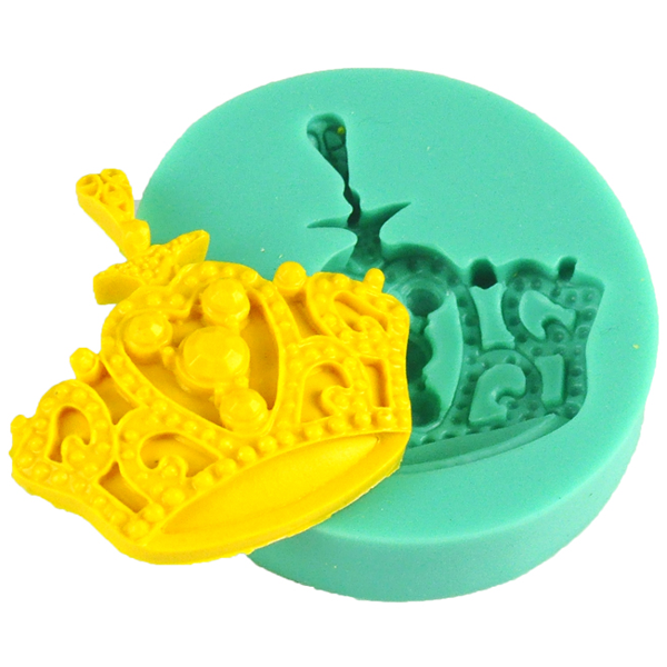 Silicone fondant mold crown - bakeware bake house kitchenware bakers supplies baking