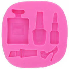 Silicone Fondant Mold Makeup Tools - bakeware bake house kitchenware bakers supplies baking