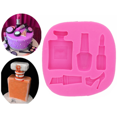 Silicone Fondant Mold Makeup Tools - bakeware bake house kitchenware bakers supplies baking