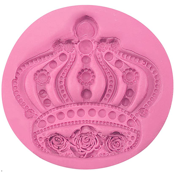 Crown Shaped Silicone Fondant Mold - bakeware bake house kitchenware bakers supplies baking