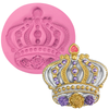 Crown Shaped Silicone Fondant Mold - bakeware bake house kitchenware bakers supplies baking