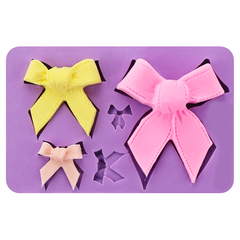 Bowknot Silicone fondant mold - bakeware bake house kitchenware bakers supplies baking
