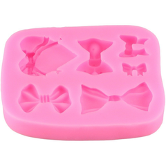 Silicone Fondant Mold Bow Set - bakeware bake house kitchenware bakers supplies baking