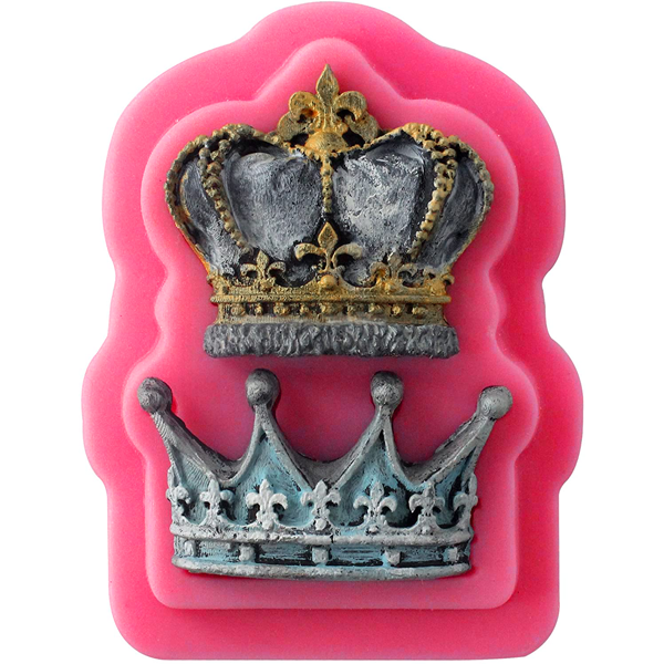 3D Crowns Silicone Mold - bakeware bake house kitchenware bakers supplies baking