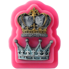 3D Crowns Silicone Mold - bakeware bake house kitchenware bakers supplies baking