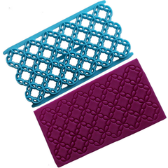 Fondant Net Stamp Flower Shaped - bakeware bake house kitchenware bakers supplies baking