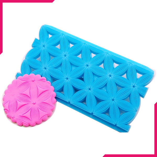 Fondant Net Stamp Petal Floral - bakeware bake house kitchenware bakers supplies baking