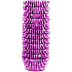 Purple Dot Mini Cupcake Liners 200pcs - bakeware bake house kitchenware bakers supplies baking