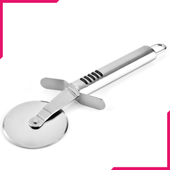 Stainless Steel Pizza Cutter - bakeware bake house kitchenware bakers supplies baking