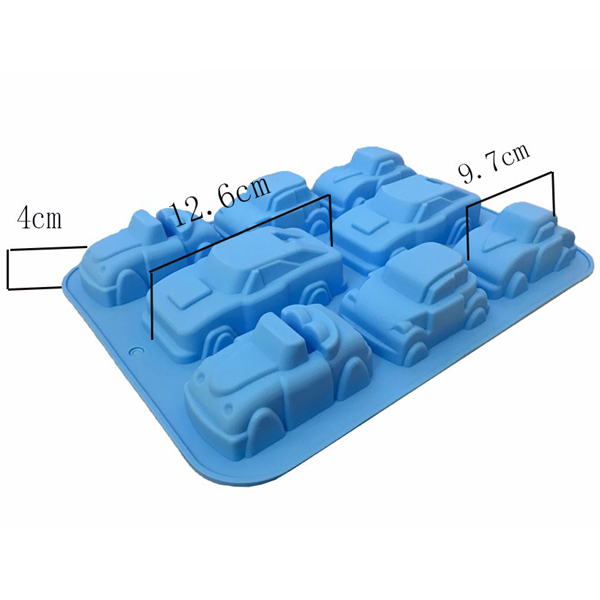 Racing Cars Silicone Mold - bakeware bake house kitchenware bakers supplies baking