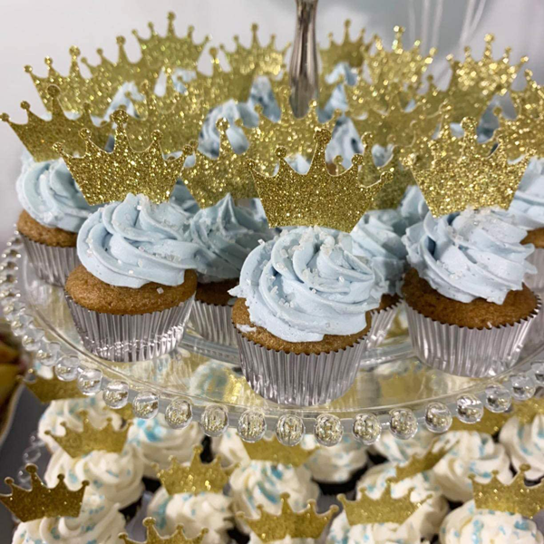 Aluminum Foil Cupcake Liner Silver 100Pcs - bakeware bake house kitchenware bakers supplies baking