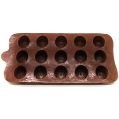 Silicone Chocolate Mold Oval Gold Ingot Shaped - bakeware bake house kitchenware bakers supplies baking