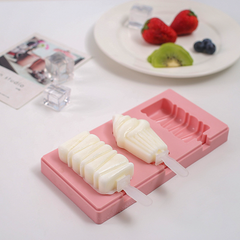 Ice Cream Popsicle Silicone Mold 3 Cavity - bakeware bake house kitchenware bakers supplies baking