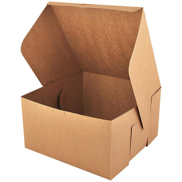 Brown Cake Box Large - bakeware bake house kitchenware bakers supplies baking