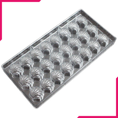 Acrylic Chocolate Mold SeaShell - bakeware bake house kitchenware bakers supplies baking