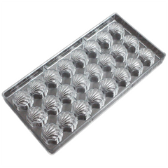 Acrylic Chocolate Mold SeaShell - bakeware bake house kitchenware bakers supplies baking