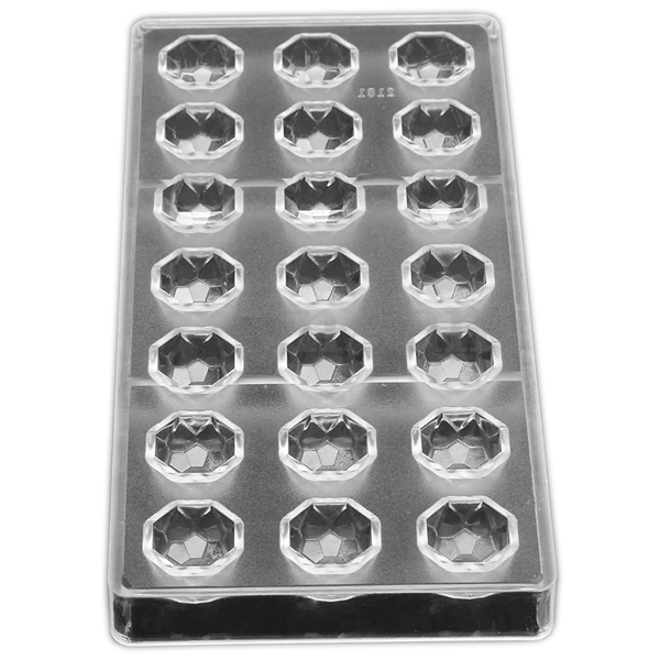 Acrylic Chocolate Mold Diamond Shape - bakeware bake house kitchenware bakers supplies baking