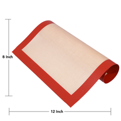 Silicone Baking Mat 12x8 Inches - bakeware bake house kitchenware bakers supplies baking