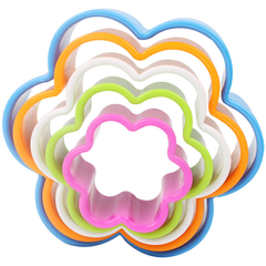 Cookie Cutter Flower  Shape 5Pcs - bakeware bake house kitchenware bakers supplies baking