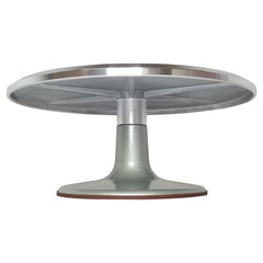Stainless Steel Top Rotating Turntable Stand - bakeware bake house kitchenware bakers supplies baking