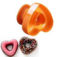 Donut Cutter Heart Shaped - bakeware bake house kitchenware bakers supplies baking