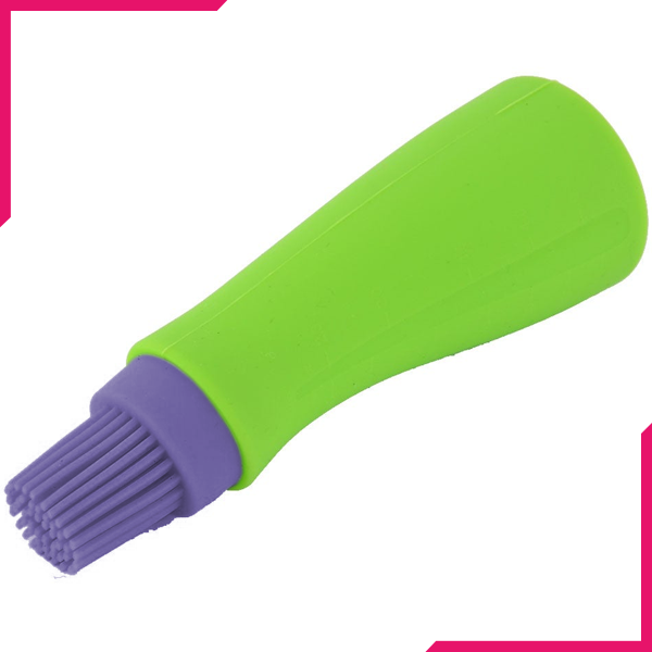 Silicone Oil Bottle with Basting Brush - bakeware bake house kitchenware bakers supplies baking
