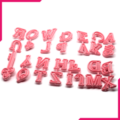 Uppercase Alphabet & Key Fondant Cutter - bakeware bake house kitchenware bakers supplies baking
