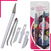 Sugarcraft Knife With 4 Blades & Tweezers - bakeware bake house kitchenware bakers supplies baking
