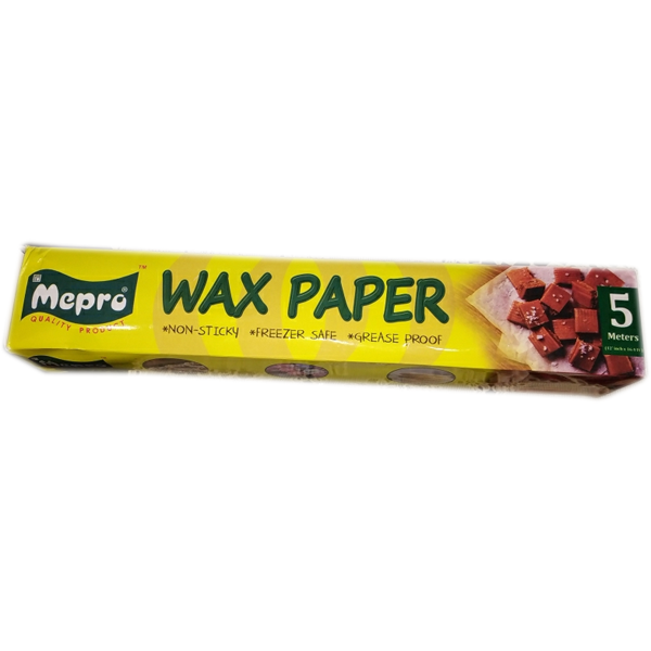 Mepro Wax Paper 5 Meters - bakeware bake house kitchenware bakers supplies baking