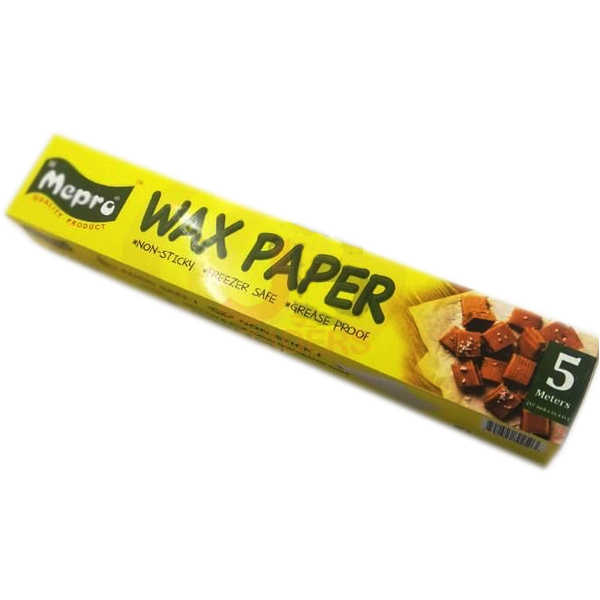 Mepro Wax Paper 5 Meters - bakeware bake house kitchenware bakers supplies baking