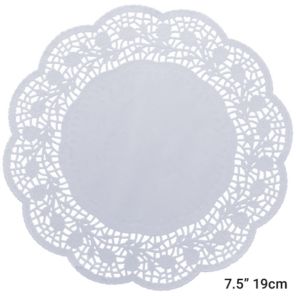 Doilies Baking Paper Mat 7.5" 19cm - bakeware bake house kitchenware bakers supplies baking