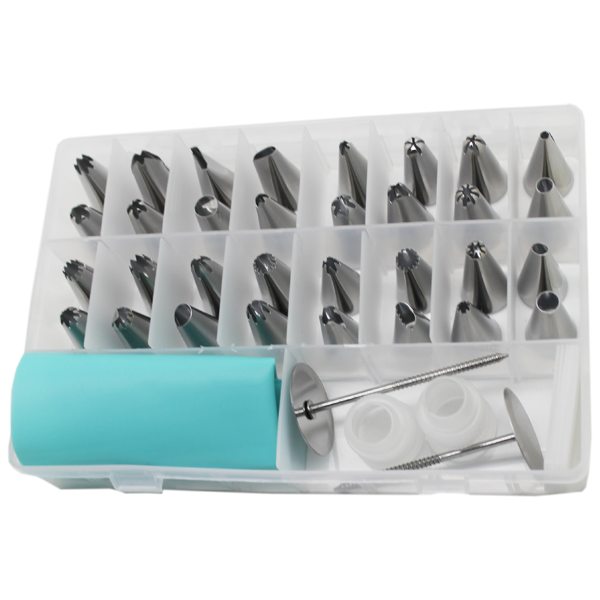 Decorating Tips/Nozzle Set 38 Pcs - bakeware bake house kitchenware bakers supplies baking