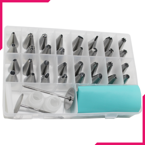Decorating Tips/Nozzle Set 38 Pcs - bakeware bake house kitchenware bakers supplies baking
