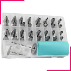 Decorating Tips/Nozzle Set 38 Pcs - bakeware bake house kitchenware bakers supplies baking