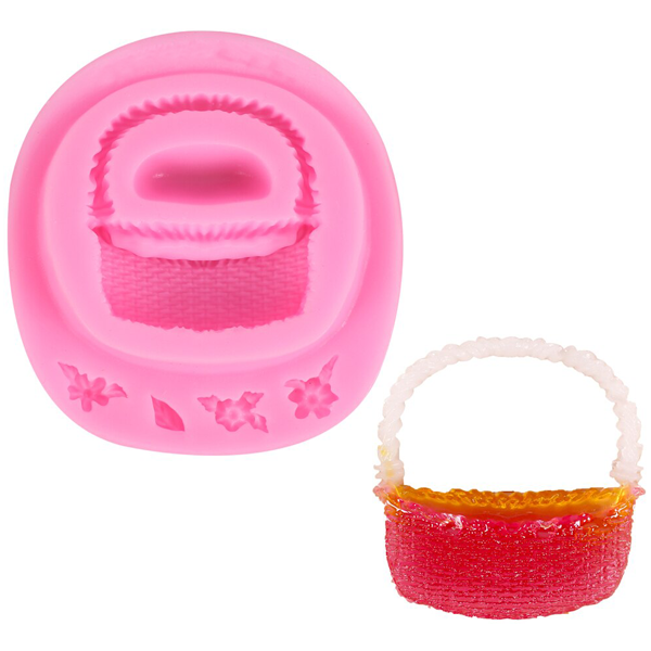 Handbag Flower Silicone Fondant Mold - bakeware bake house kitchenware bakers supplies baking