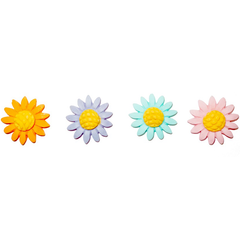 Silicone Fondant Mold Sunflower 4 Cavity - bakeware bake house kitchenware bakers supplies baking