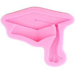 Graduation Cap Silicone Mold - bakeware bake house kitchenware bakers supplies baking