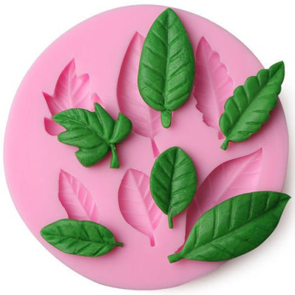 Flower Leaves Silicone Mold - bakeware bake house kitchenware bakers supplies baking