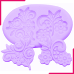 Silicone Mold Flower Lace Gumpaste - bakeware bake house kitchenware bakers supplies baking