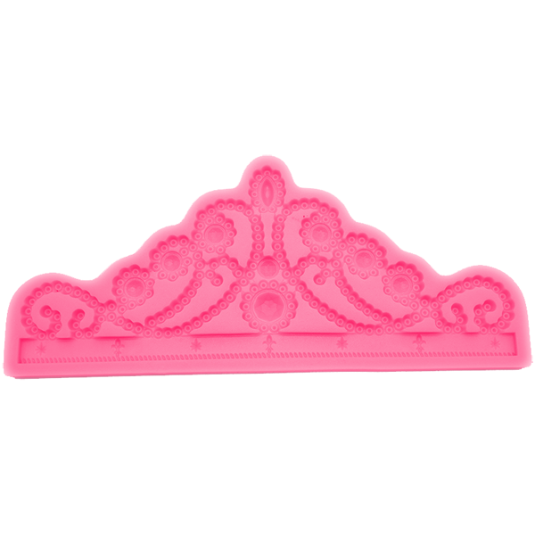Large Crown Silicone Fondant Mold - bakeware bake house kitchenware bakers supplies baking