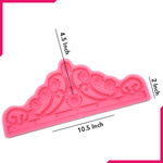 Large Crown Silicone Fondant Mold - bakeware bake house kitchenware bakers supplies baking