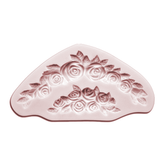 Silicone Fondant Mold Rose Border - bakeware bake house kitchenware bakers supplies baking