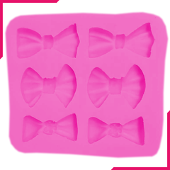 Silicone Fondant Mold Bow Shapes - bakeware bake house kitchenware bakers supplies baking