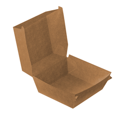Brown Burger Box - bakeware bake house kitchenware bakers supplies baking