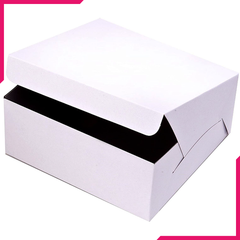 White Bakery Box - bakeware bake house kitchenware bakers supplies baking