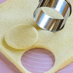 Stainless Steel Round Cookie Cutter Set - bakeware bake house kitchenware bakers supplies baking