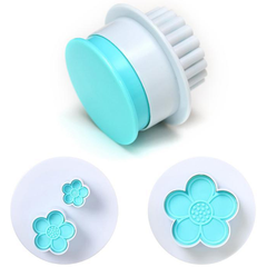 Blossom Plunge Cutter Stamp Set - bakeware bake house kitchenware bakers supplies baking